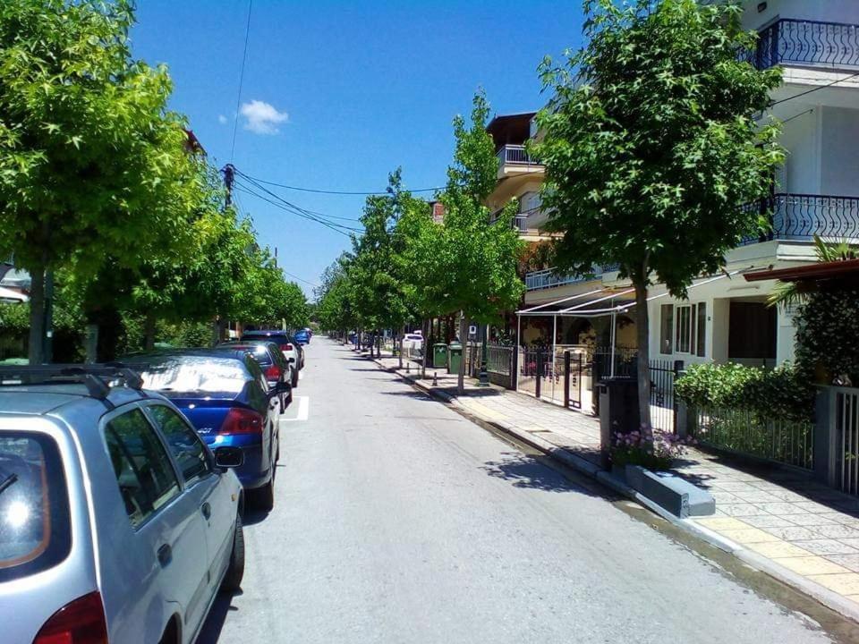Apartments Haris Olympiaki Akti Bagian luar foto