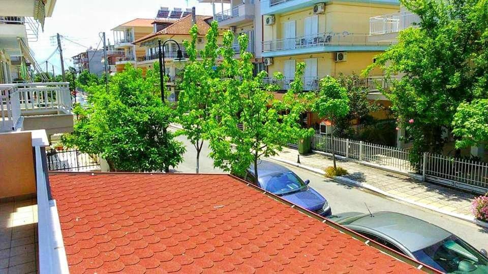 Apartments Haris Olympiaki Akti Bagian luar foto