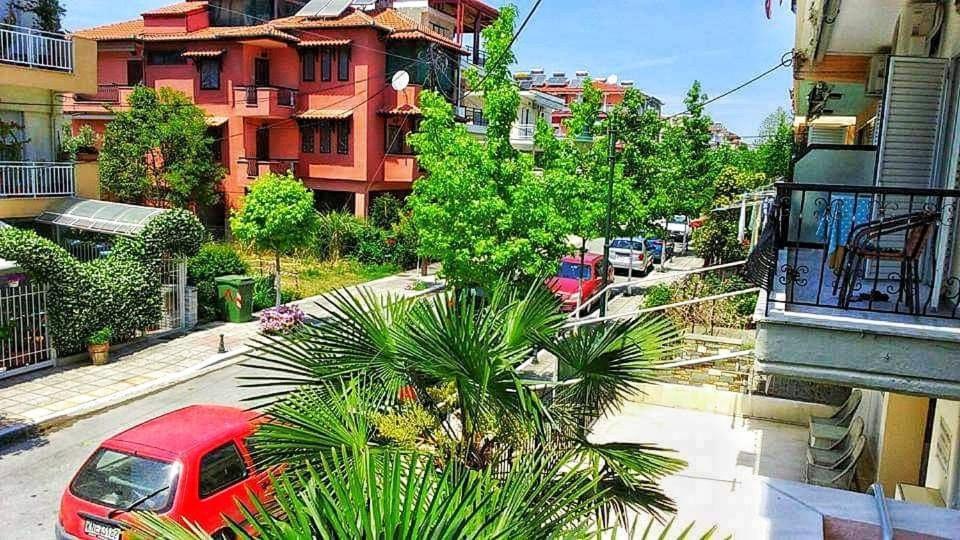Apartments Haris Olympiaki Akti Bagian luar foto
