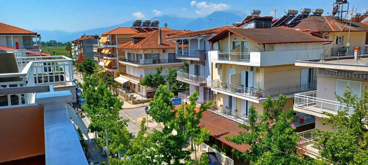 Apartments Haris Olympiaki Akti Bagian luar foto