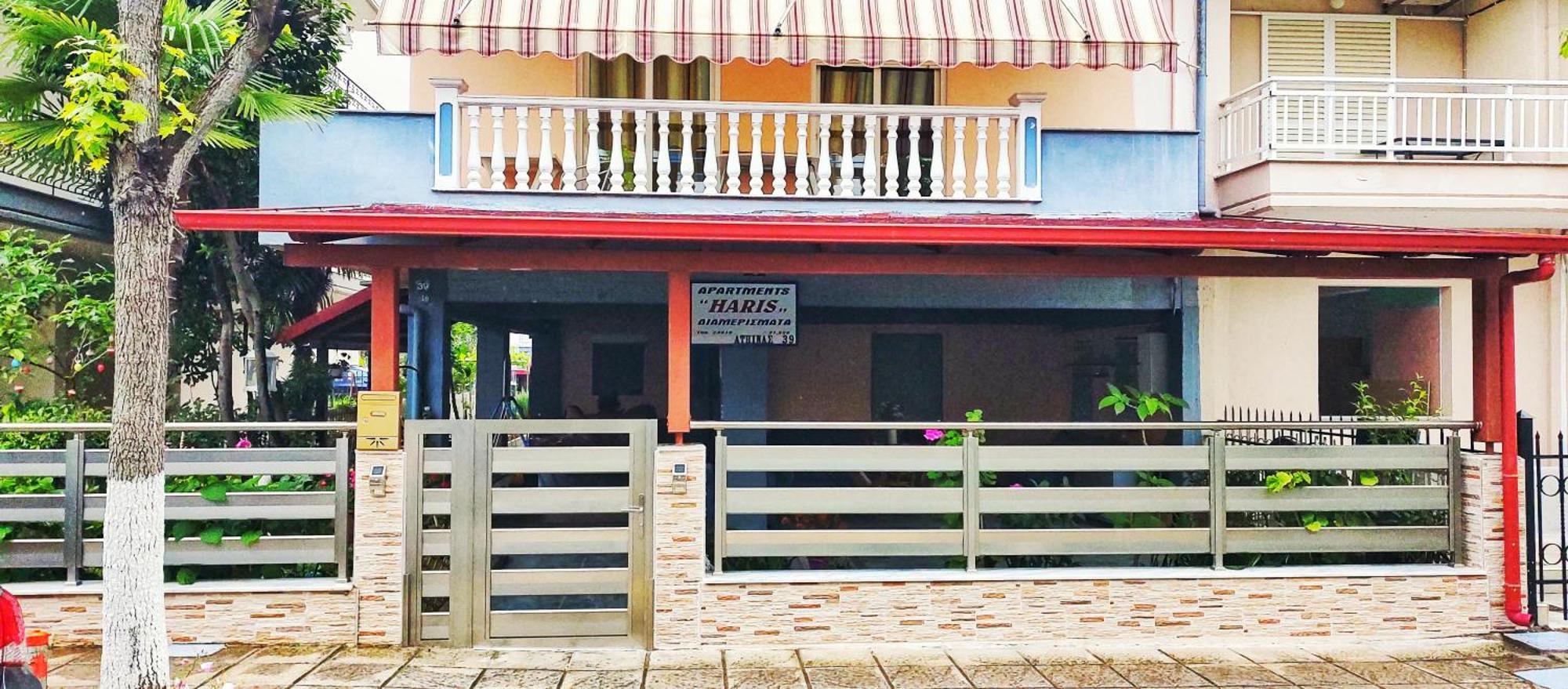 Apartments Haris Olympiaki Akti Bagian luar foto